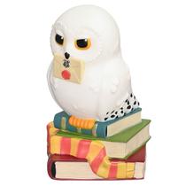 Boneco Coruja Edwiges 127 Coleção Harry Potter Fandom Box Brinquedo Colecionável com Expositor