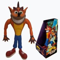 Boneco Crash Bandicoot 25cm Articulado Naughty Dog