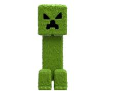 Boneco Creeper 30cm Articulado Minecraft O Filme - Mattel JFR66
