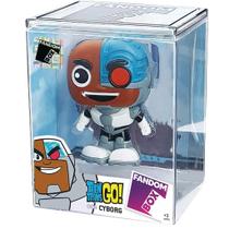 Boneco Cyborg Jovens Titãs Fandom Box Em Vinil Colecionável - Lider Brinquedos Boneco Cyborg Jovens Titãs Fandom Box Em Vinil Colecionável - Lider Brinquedos