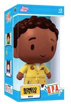 Boneco D.P.A. Max Detetive Amarelo 20 cm Novabrink