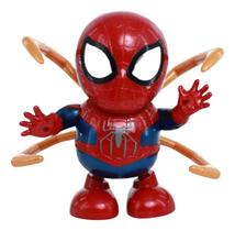 Boneco Dançarino Homem Aranha Com Luz Som