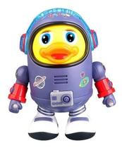 Boneco Dançarino Musical Pato Robô Astronauta Duck - toys