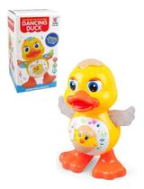 Boneco Dancing Duck Musical - Pato Patinho que Dança Com Luz e Música