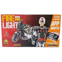 Boneco Dark War + Moto Fire Light