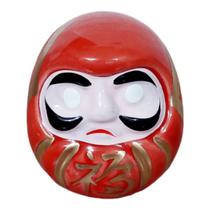 Boneco Daruma Amuleto Da Sorte Buda Dharma 5CM Porcelana