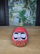 Boneco Daruma Amuleto Da Sorte Buda Dharma 6CM Porcelana