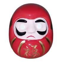 Boneco Daruma Amuleto Da Sorte Buda Dharma 8 CM Porcelana