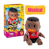 Boneco Davi Três Palavrinhas c/Som Musical - Adijomar Brinquedos