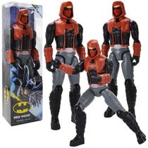 Boneco DC Comics Batman Capuz Vermelho Articulado Sunny