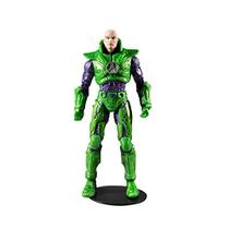 Boneco de Ação 7in do Lex Luthor com Armadura de Poder Verde e Acessórios