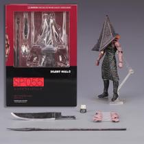 Boneco de ação AGIG Pyramid Head Evil Red, modelo de PVC, brinquedo de 18 cm