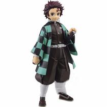 Boneco de ação Anime Demon Slayer Tanjiro Kamado 24 cm PVC