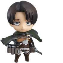 Boneco de ação Attack on Titan Levi Ackerman 10cm Boneco de ação Attack on Titan Levi Ackerman 10cm
