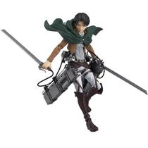 Boneco de ação Attack on Titan Levi Ackerman 15 cm em PVC Boneco de ação Attack on Titan Levi Ackerman 15 cm em PVC
