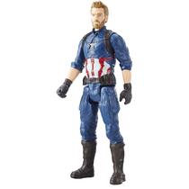 Boneco de ação Avengers Infinity War Titan Hero Capitão América