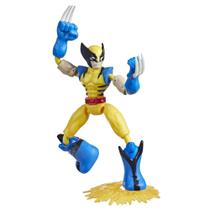 Boneco de ação Avengers Marvel Bend and Flex Wolverine 15cm
