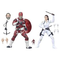 Boneco de ação Avengers Marvel Legends Red Guardian e Melina