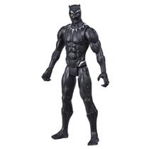 Boneco de ação Avengers Marvel Titan Hero Black Panther 30cm