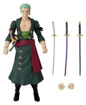 Boneco de ação Bandai America ANIME HEROES One Piece Zoro