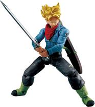 Boneco de ação Bandai America Dragon Ball Super Trunks de 5 polegadas