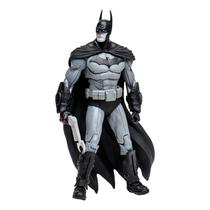 Boneco de Ação Batman Arkham City - McFarlane Toys - 7" B&W DC Multiverse
