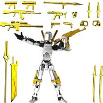 Boneco de ação Binvin T13, robô impresso em 3D, Lucky Nova 13