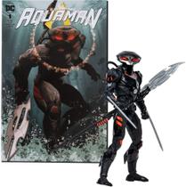 Boneco de Ação Black Manta - McFarlane Toys - 18cm