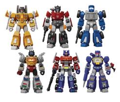 Boneco de ação Blokees Transformers Shiny, versão 6 peças