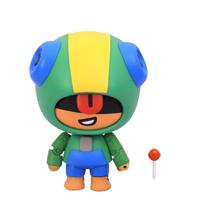 Boneco de Ação Brawl Stars Leon (11,43 cm) com Pirulito - P.M.I.