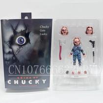 Boneco De Ação Chucky De Child's Play NECA Good Guys Ultimate Bride of Chucky Gets Lucky Modelo De