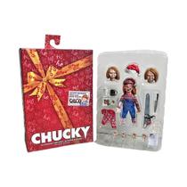 Boneco De Ação Chucky Do Filme Child's Play Com Roupa De Natal, Modelo De Brinquedo, Presente De Boneco De Ação Chucky Do Filme Child's Play Com Roupa De Natal, Modelo De Brinquedo, Presente De