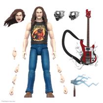 Boneco de Ação Cliff Burton ULTIMATES! - Metallica - 18cm