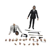 Boneco De Ação Colecionável John Wick Capítulo 4 Mafex 212 KO Articulado Para Decoração De Estante Boneco De Ação Colecionável John Wick Capítulo 4 Mafex 212 KO Articulado Para Decoração De Estante
