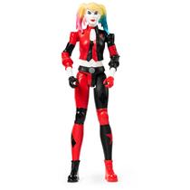 Boneco de ação DC Comics Batman Harley Quinn 30 cm para crianças a partir de 3 anos
