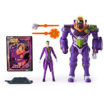 Boneco de ação DC Comics Metal Force The Joker com armadura de 15 cm