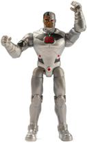 Boneco de ação DC Heroes Unite Cyborg de 10 cm com acessórios