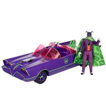 Boneco de Ação DC Retro Batmobile & Coringa - McFarlane Toys
