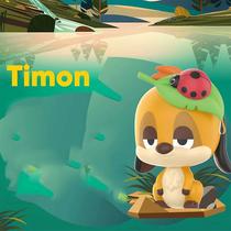 Boneco de ação Disney Lion King Simba Dumbo Marie Tramp