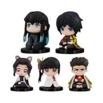 Boneco De Ação Do Anime Demon Slayer, Kimetsu No Yaiba, Tanjiro, Inosuke, Zenitsu, Versão Q, Modelo Boneco De Ação Do Anime Demon Slayer, Kimetsu No Yaiba, Tanjiro, Inosuke, Zenitsu, Versão Q, Modelo