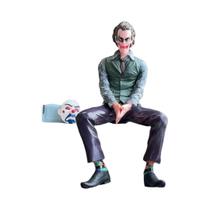 Boneco De Ação Do Joker De Heath Ledger Sentado Com Terno Verde, Máscara De Mão, Decoração De Mesa,