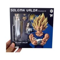 Boneco De Ação Dragon Ball Z SSJ Majin Vegeta Com Danos De Batalha - Modelo De Anime Black Hole Toys