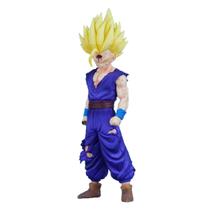 Boneco de ação Dragon Ball Z Super Saiyan Gohan 29 cm em PVC