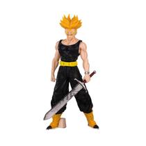 Boneco de ação Dragon Ball Z Trunks 21 cm em PVC modelo Super Saiyan Boneco de ação Dragon Ball Z Trunks 21 cm em PVC modelo Super Saiyan