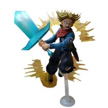 Boneco de ação Dragon Ball Z Trunks Super Saiyan 24cm Boneco de ação Dragon Ball Z Trunks Super Saiyan 24cm