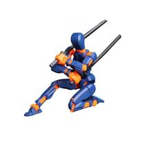 Boneco de Ação Dummy 13 - O Brinquedo Articulado que Revoluciona a Diversão! Dummy 13:AZUL E LARAJA