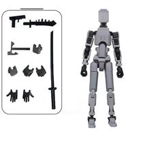Boneco de Ação Dummy 13 - O Brinquedo Articulado que Revoluciona a Diversão! Dummy 13:CINZA E PRETO Boneco de Ação Dummy 13 - O Brinquedo Articulado que Revoluciona a Diversão! Dummy 13:CINZA E PRETO