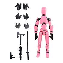 Boneco de Ação Dummy 13 - O Brinquedo Articulado que Revoluciona a Diversão! Dummy 13:ROSA E PRETO Boneco de Ação Dummy 13 - O Brinquedo Articulado que Revoluciona a Diversão! Dummy 13:ROSA E PRETO