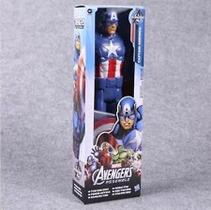 Boneco de ação em PVC Ultimate Spiderman Capitão América Homem de Ferro 30cm