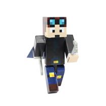Boneco de ação EnderToys Miner Boy de 10 cm com acessórios Boneco de ação EnderToys Miner Boy de 10 cm com acessórios